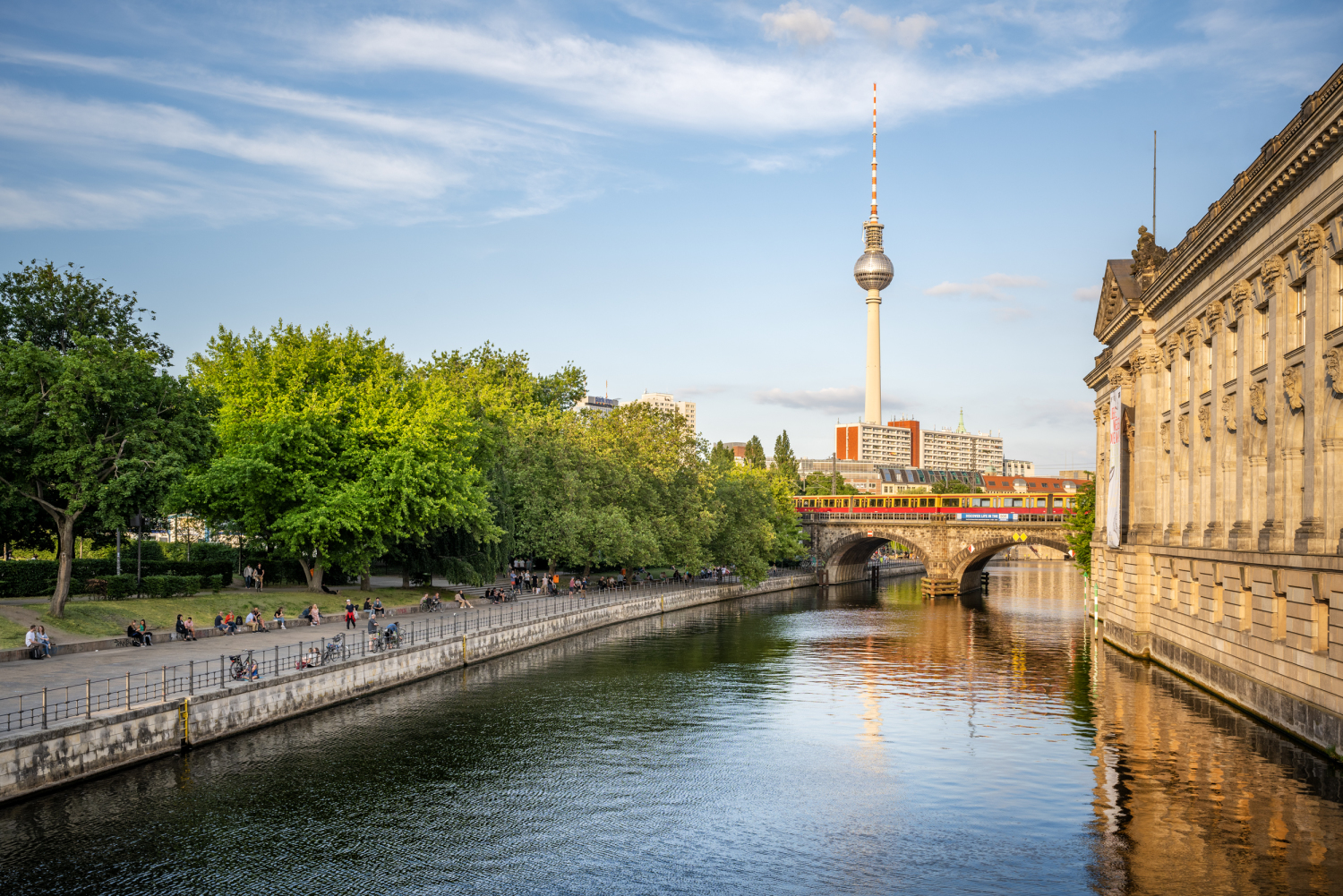 Die Erlebbarkeit der Gewässer ist ein zentrales Anliegen der Landschaftsplanung in Berlin