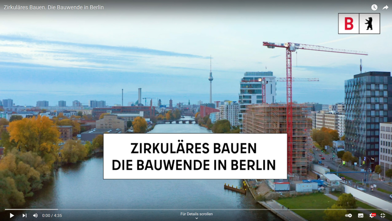 Zirkuläres Bauen. Die Bauwende in Berlin