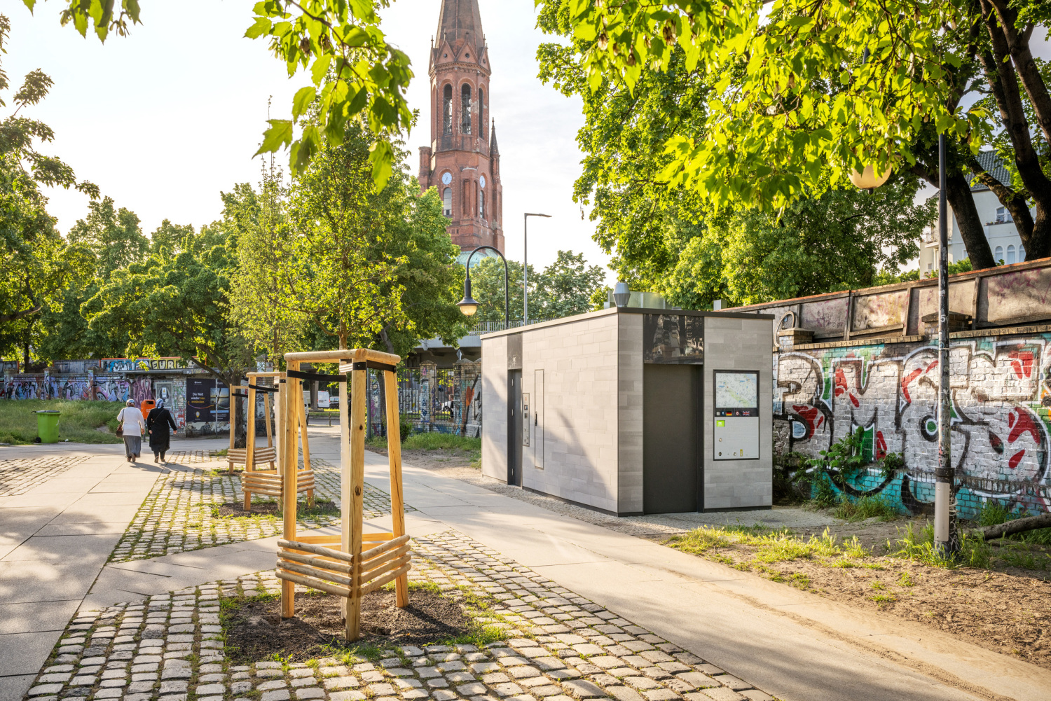 Berliner Toilette im Görlitzer Park