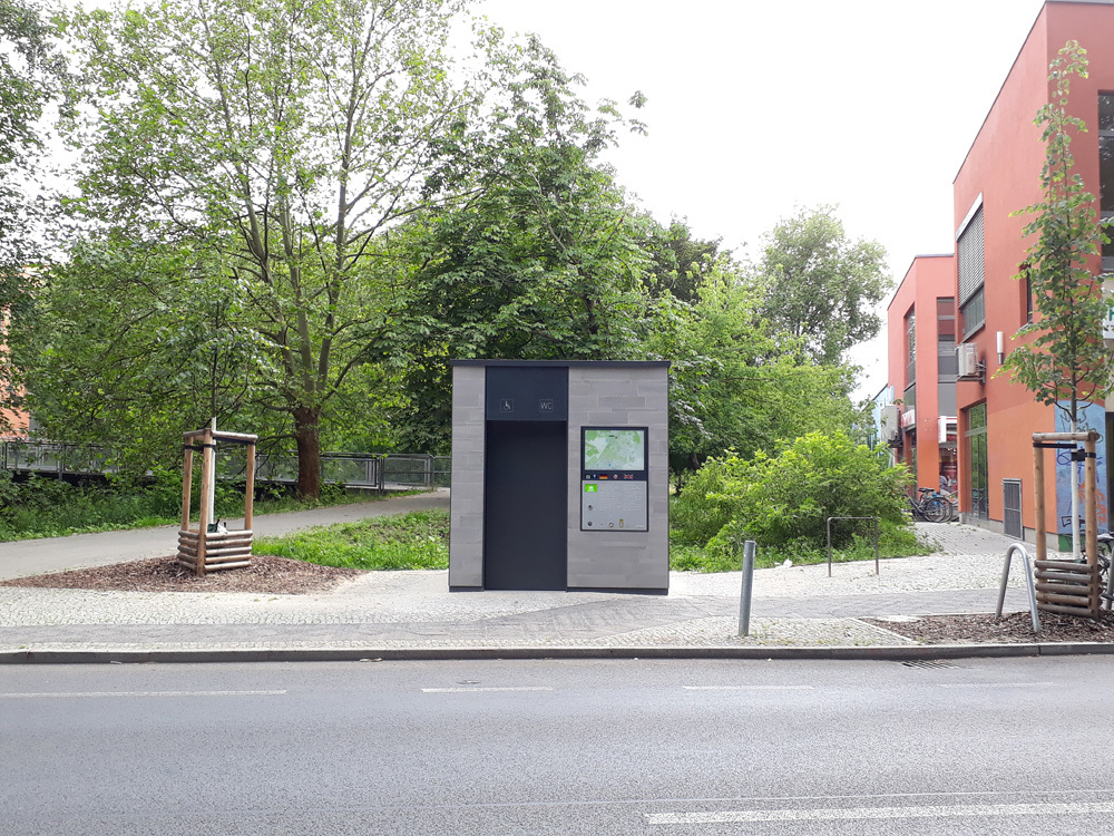 Öffentliche Toilette in Berlin-Buch, Wiltbergstraße 