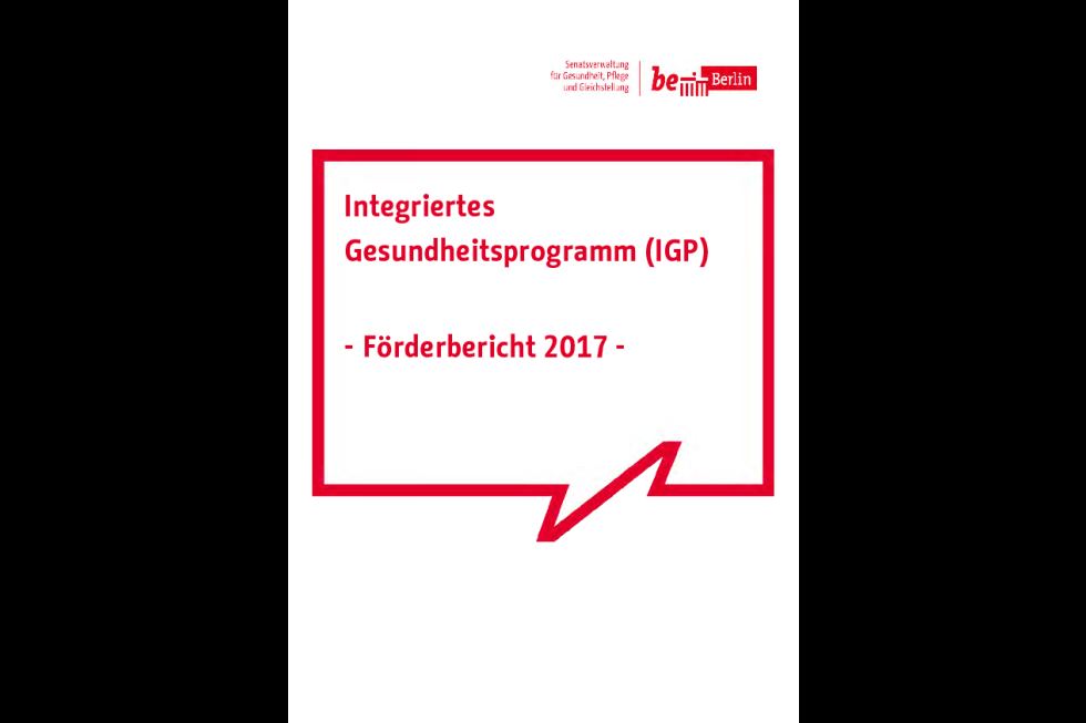 Integriertes Gesundheitsprogramm &#8211; Förderbericht 2017
