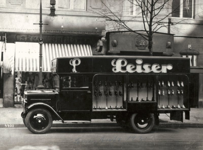 Auto mit der Aufschrift Leiser