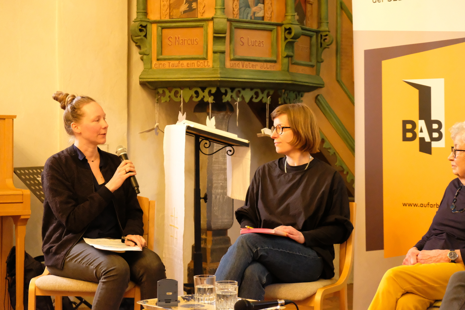 Annika Gläser im Gespräch mit der Historikerin Dr. Sarah Bornhorst