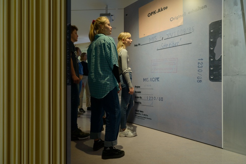 Ausstellung Einblick ins Geheime - OPK-Akte