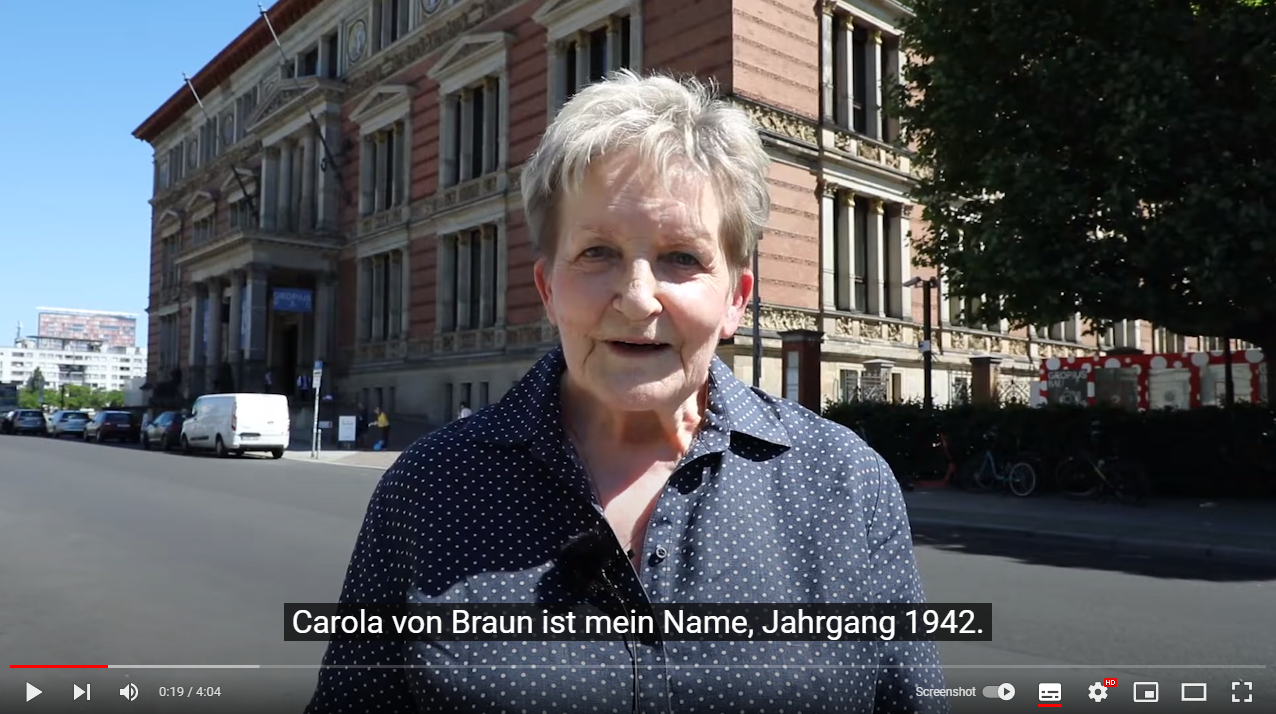 Carola von Braun im #Mauerschatten-Interview