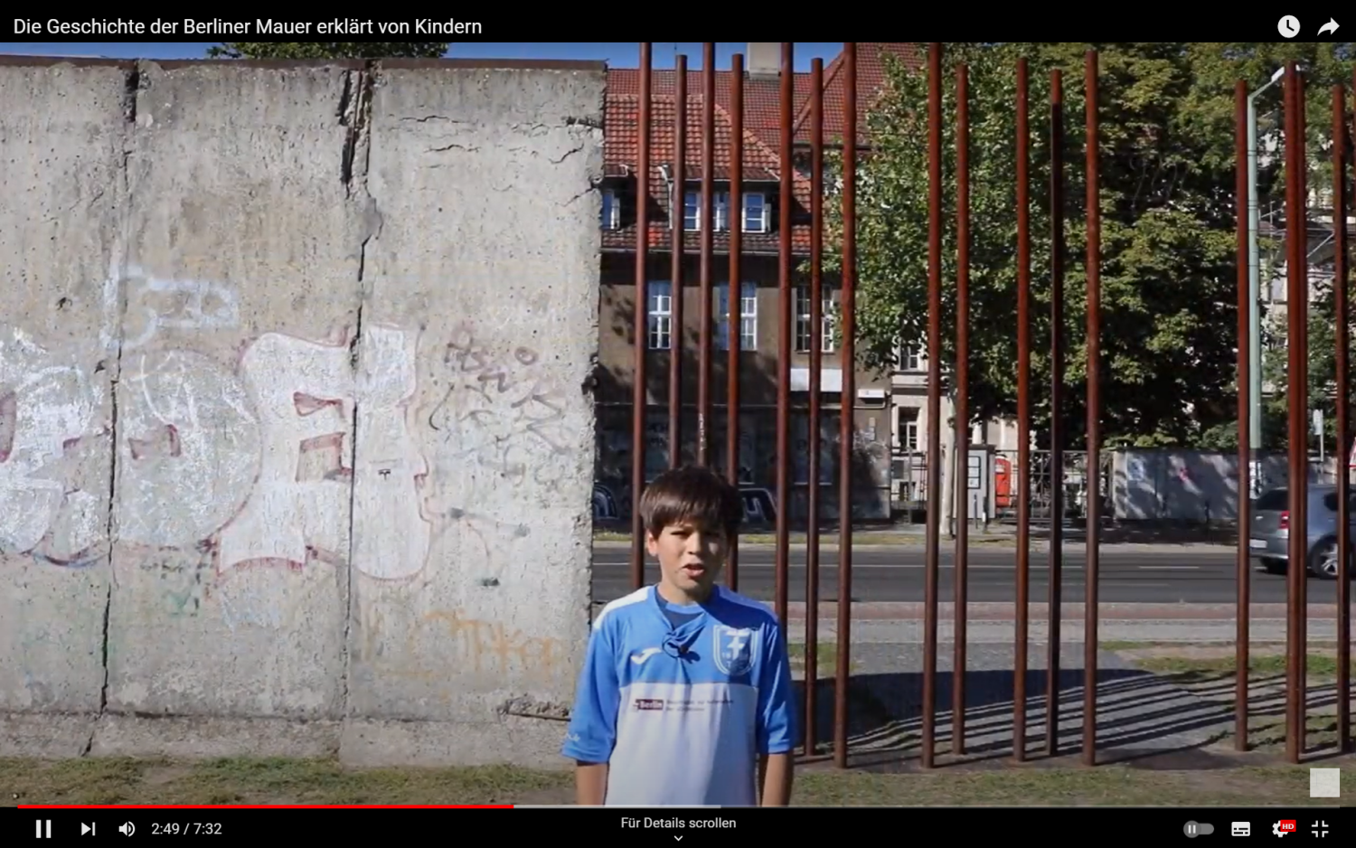 Screenshot aus dem Video des Friedenauer TSC