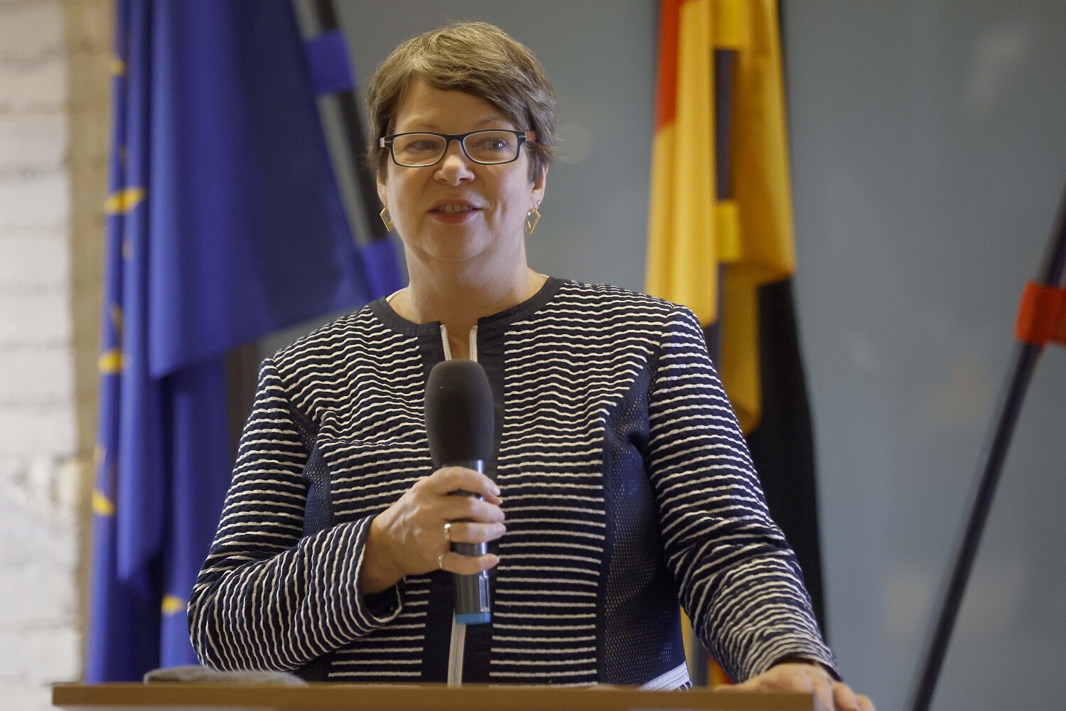 Ein herzliches Willkommen durch Monika Reichelt, Vertreterin des Personalrat.