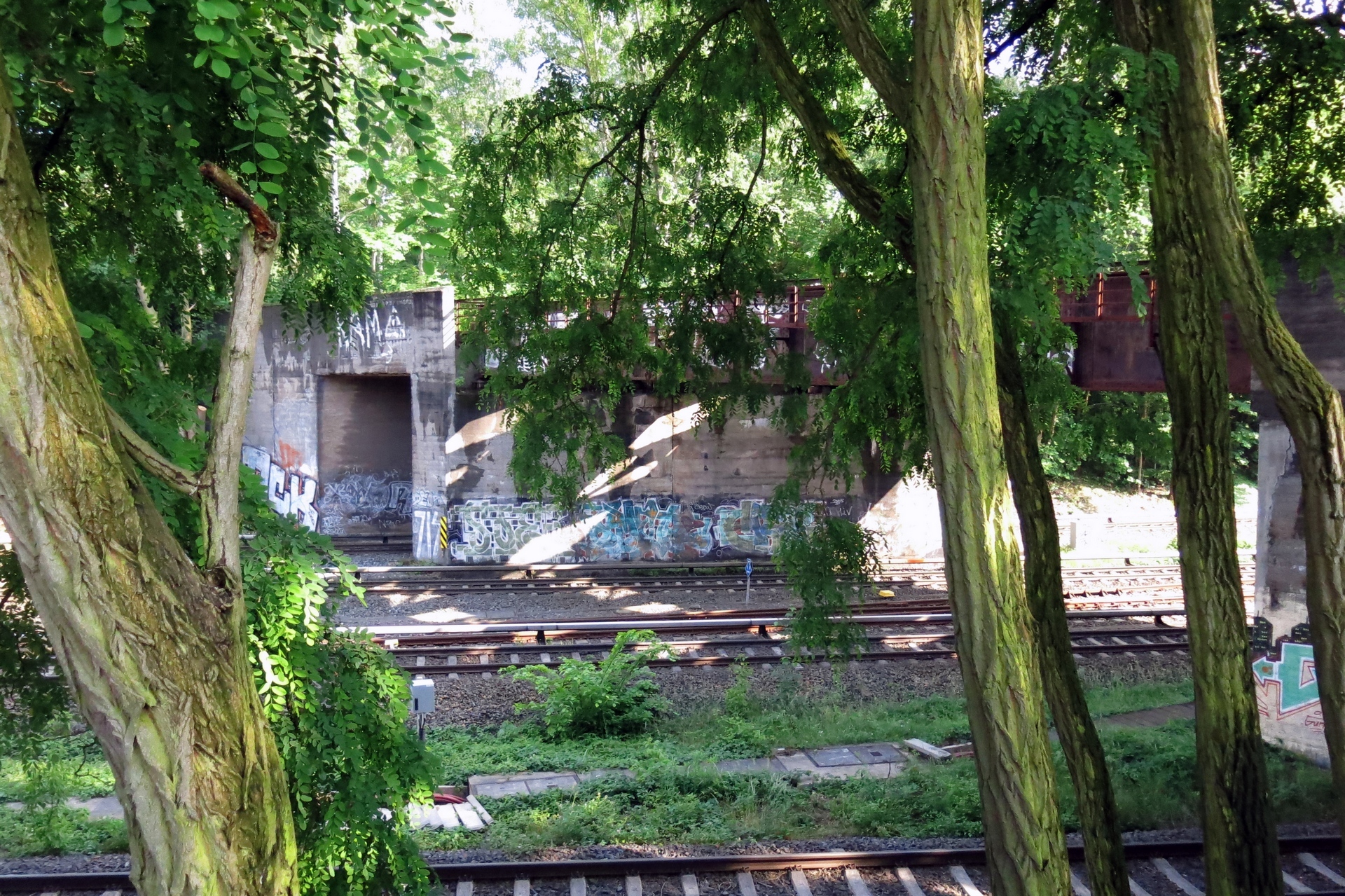 Gelände Westkreuz am 1. 6. 2016