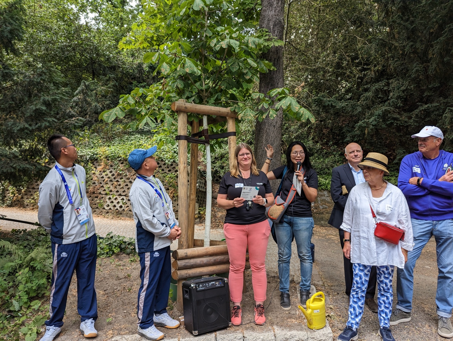 Special Olympics - Baum der Freundschaft im Lietzenseepark