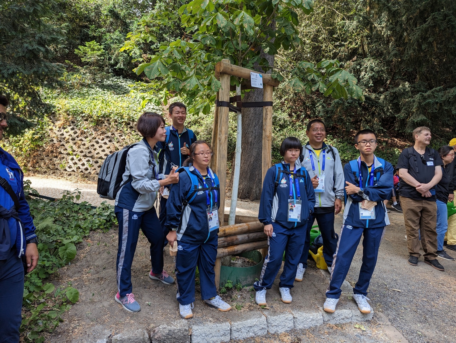 Special Olympics - Baum der Freundschaft im Lietzenseepark