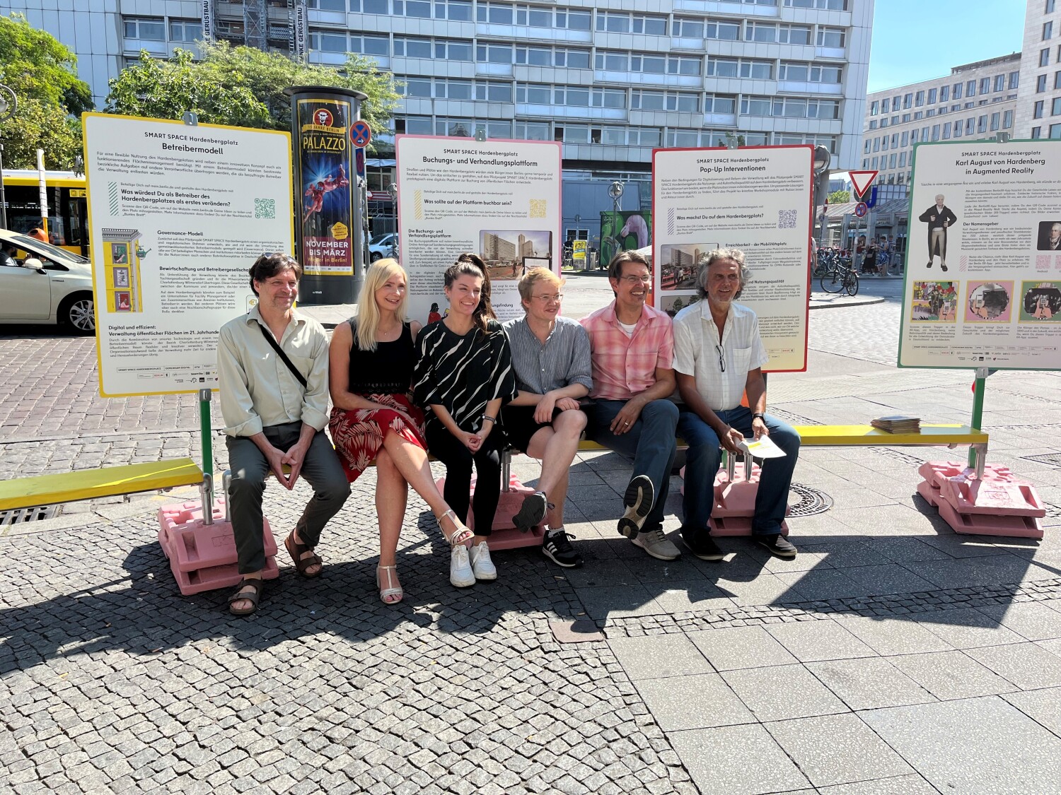 Projektteam SMART SPACE Hardenbergplatz