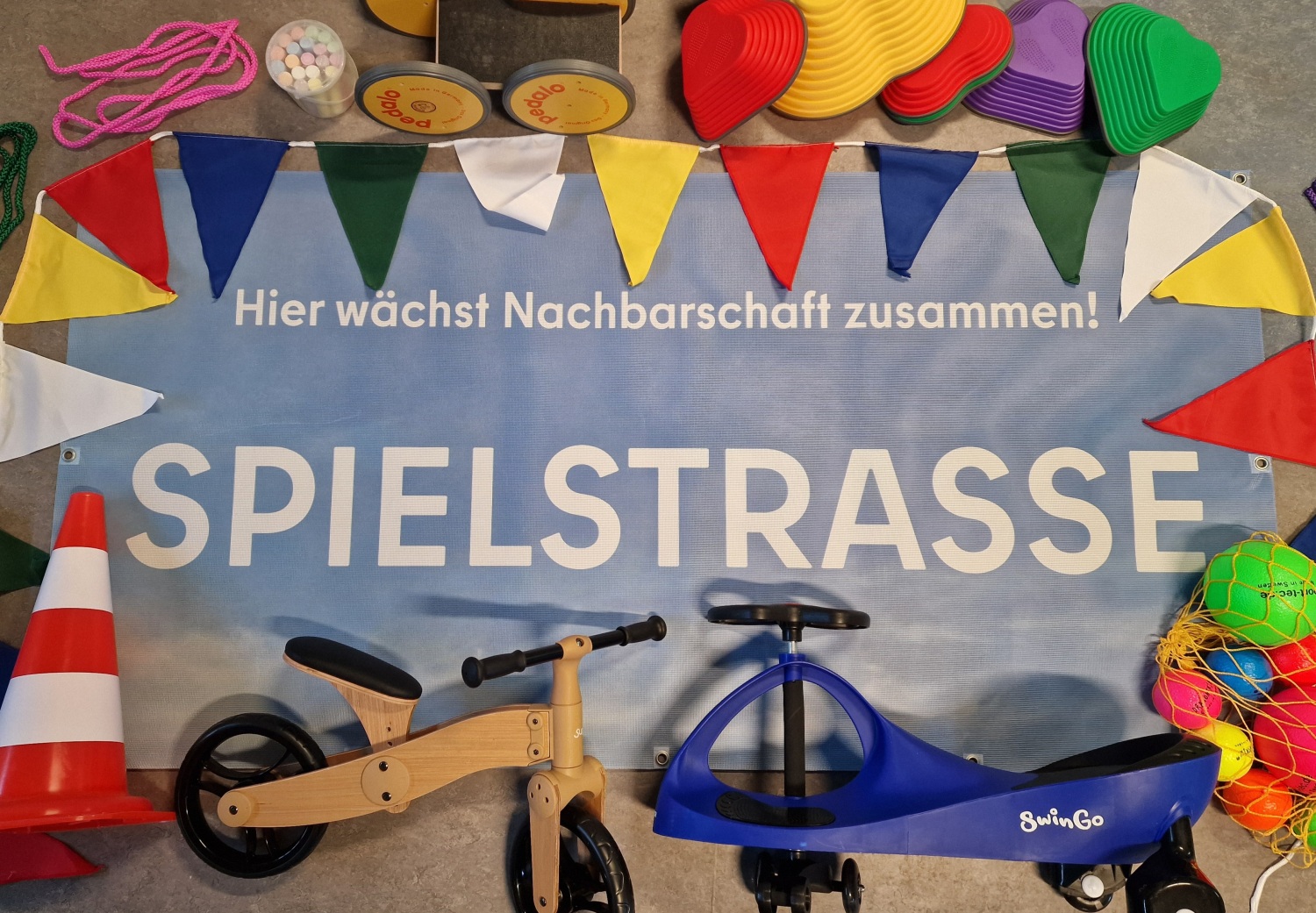 Mobiles Spielstraßen-Set