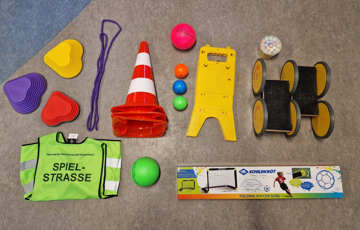 Mobiles Spielstraßen-Set