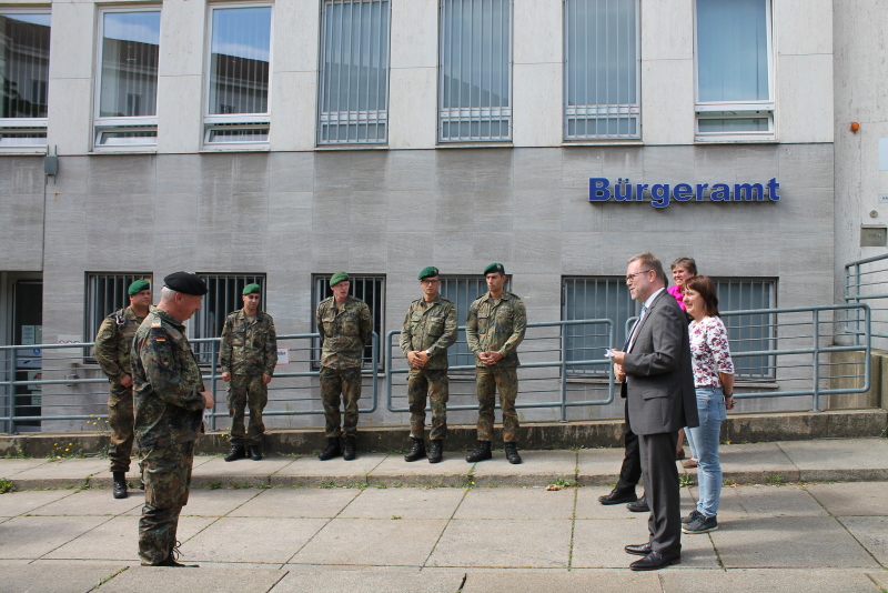 Besuch im Gesundheitsamt General Henne (1)