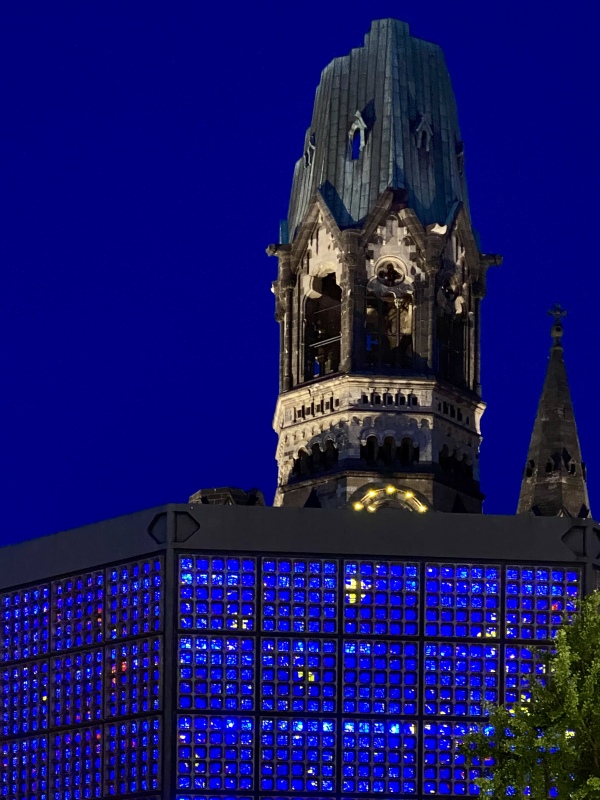 Wahrzeichen des Berliner Westen: die Gedächtniskirche