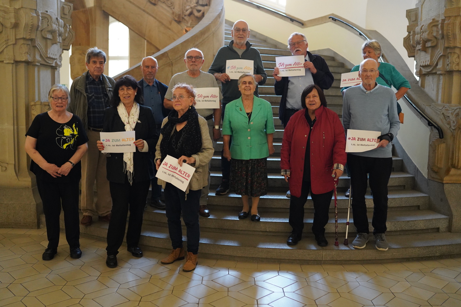 Die Seniorenvertretung Charlottenburg-Wilmersdorf im September 2026 im Rathaus Charlottenburg.