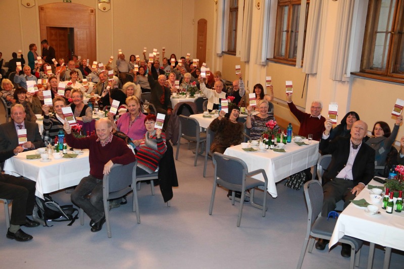 Verleihung der Ehrenamtskarte für Freiwillige aus Charlottenburg-Wilmersdorf am 30.10.2014