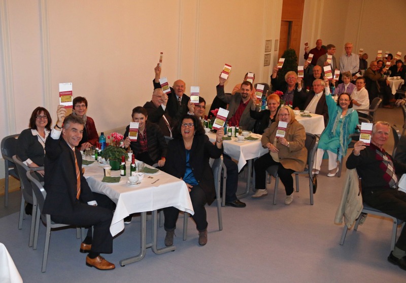 Verleihung der Ehrenamtskarte für Freiwillige aus Charlottenburg-Wilmersdorf am 30.10.2014