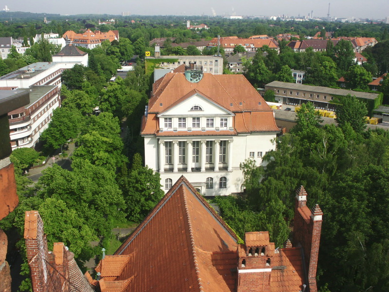 *Ausblick vom Turm des Rathaus Schmargendorf*