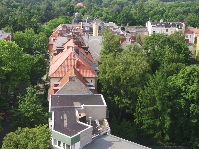 *Ausblick vom Turm des Rathaus Schmargendorf*