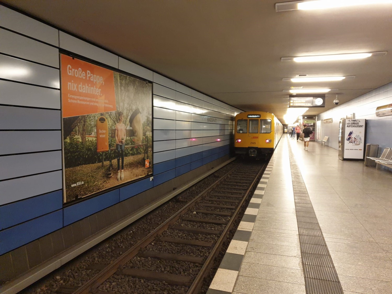 U9 Bundesplatz, Bahnsteig