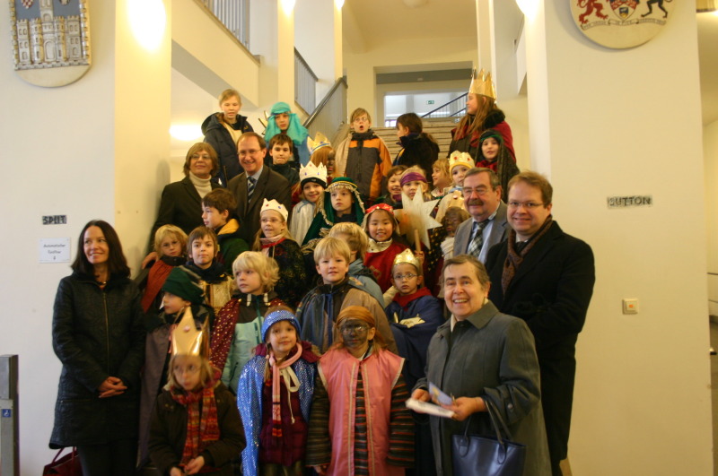 Am 6.1.2010 mit der BV-Vorsteherin Dr. Marinne Suhr (hinten lins),der Bezirksverordneten Marion Halten-Bartels (vorne rechts) und den Bezirksstadträten Martina Schmiedhofer, Klaus Dieter Gröhler, Joachim Krüger und Marc Schulte.