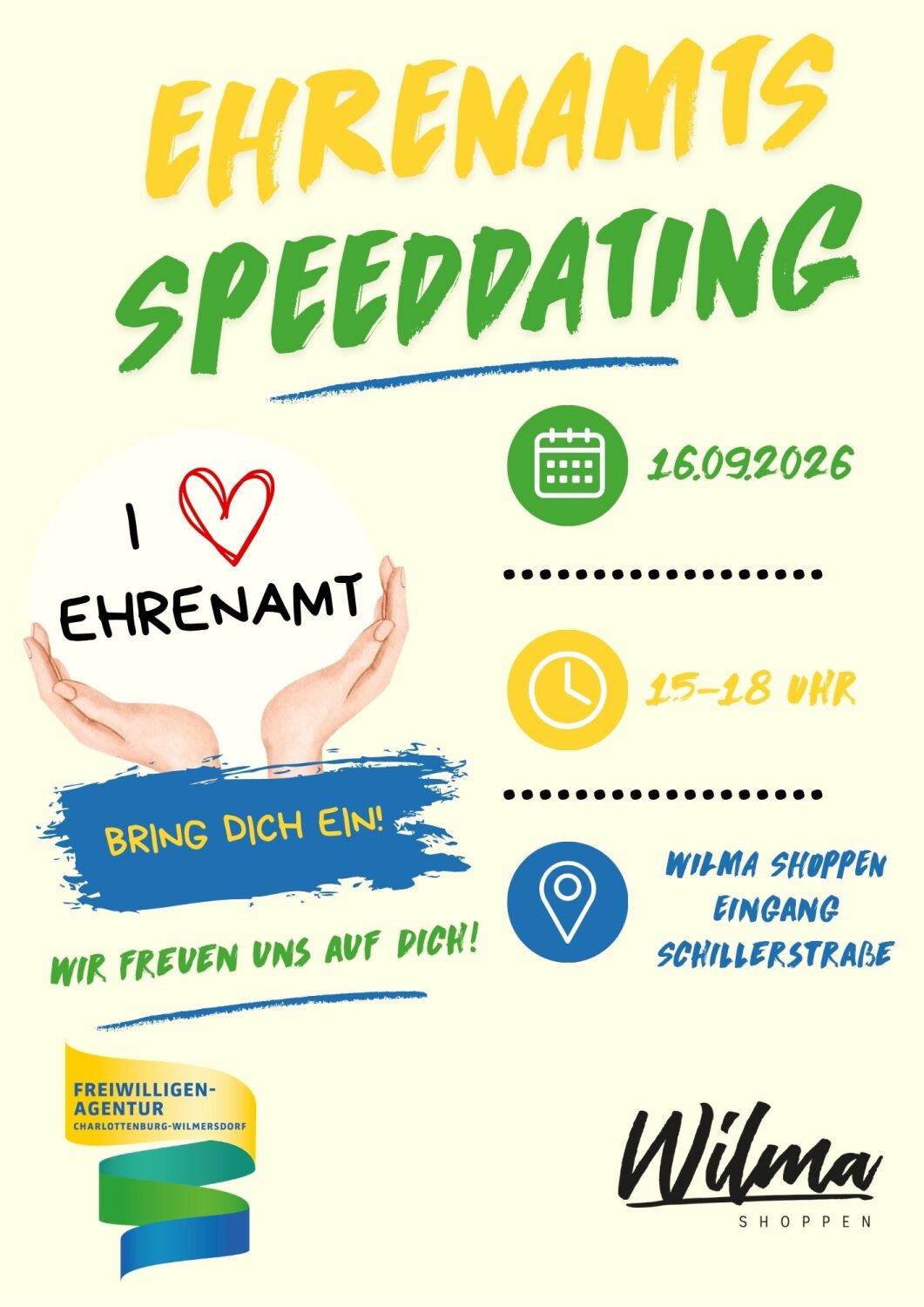 speeddating A3 Flyer - 1