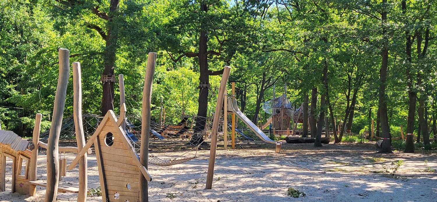 Volkspark Jungfernheide Erlebnispfad Stadtnatur Waldspielplatz