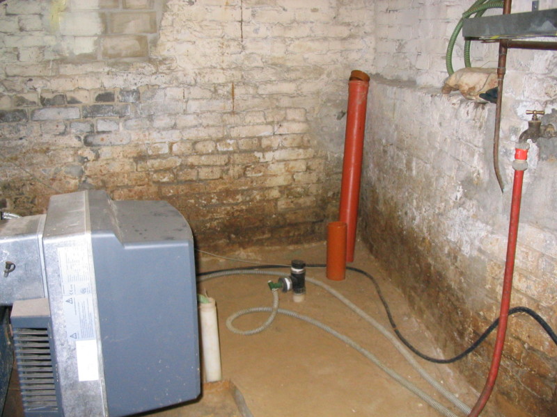 Bodenschutz - Kellersanierungsarbeiten