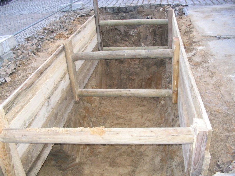 Bodenschutz – Sanierung der Zapfinsel einer Tankstelle