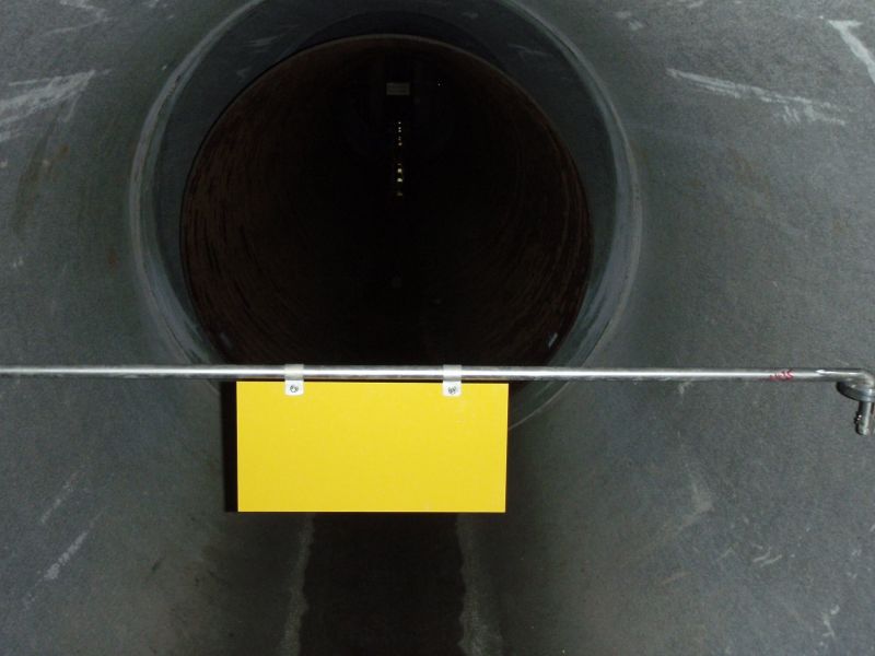 Rohrverbindung zum zukünftigen Lamellenfilter