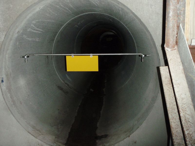 Zulaufkanal der Straßenentwässerung von Wilmersdorf