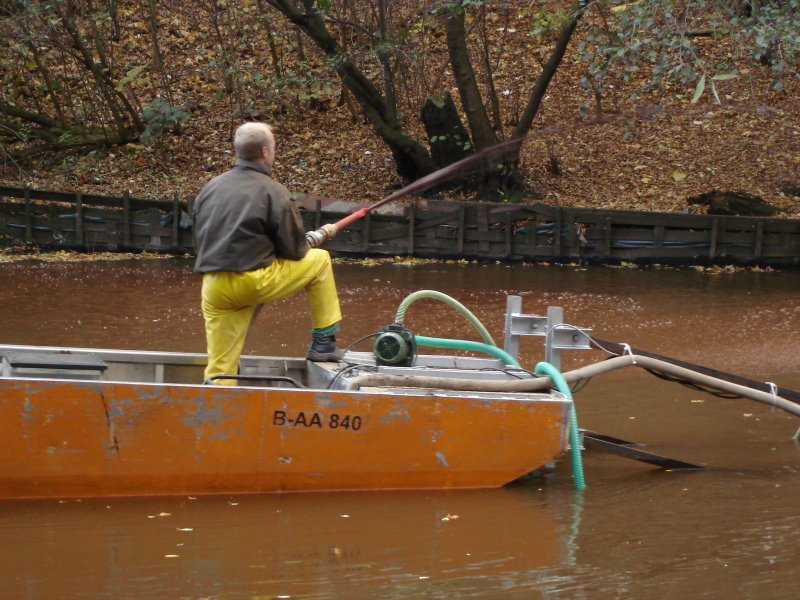 Ausbringung von Konditionierungsmittel