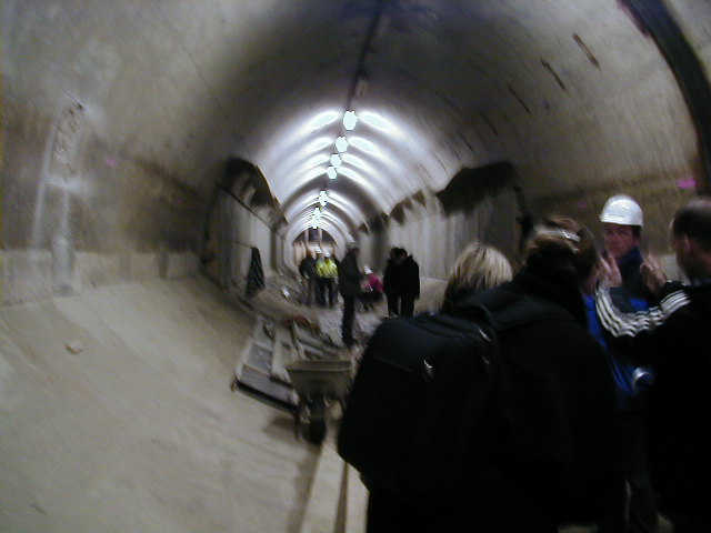 Im Tunnel am 2. April 2008