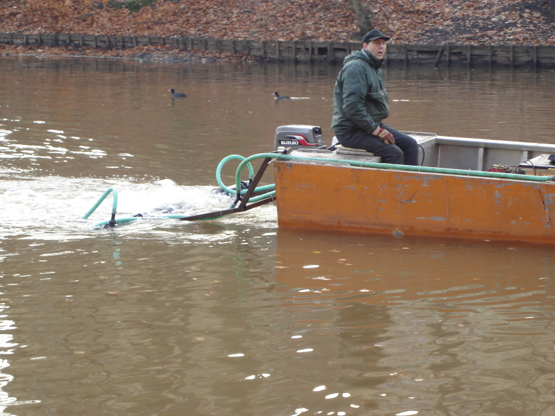 Konditionierung des Seebodens