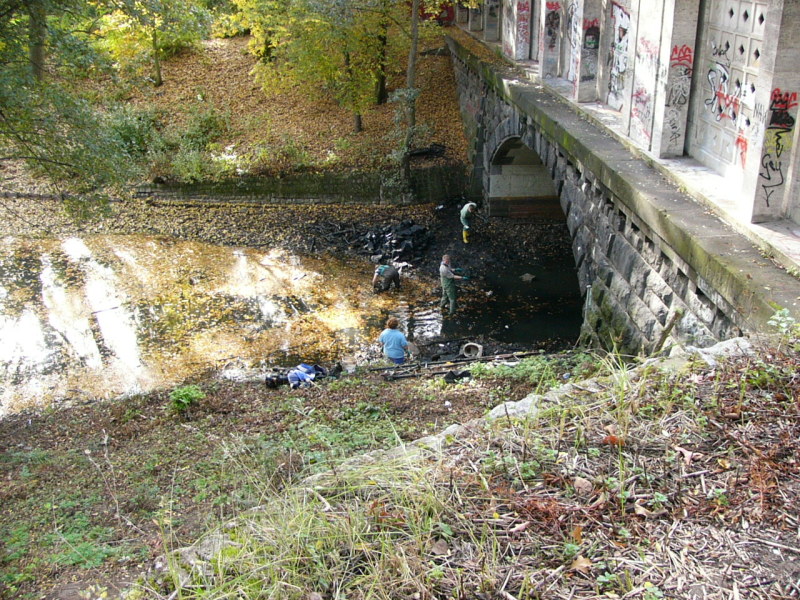 Mühselige Räumarbeiten