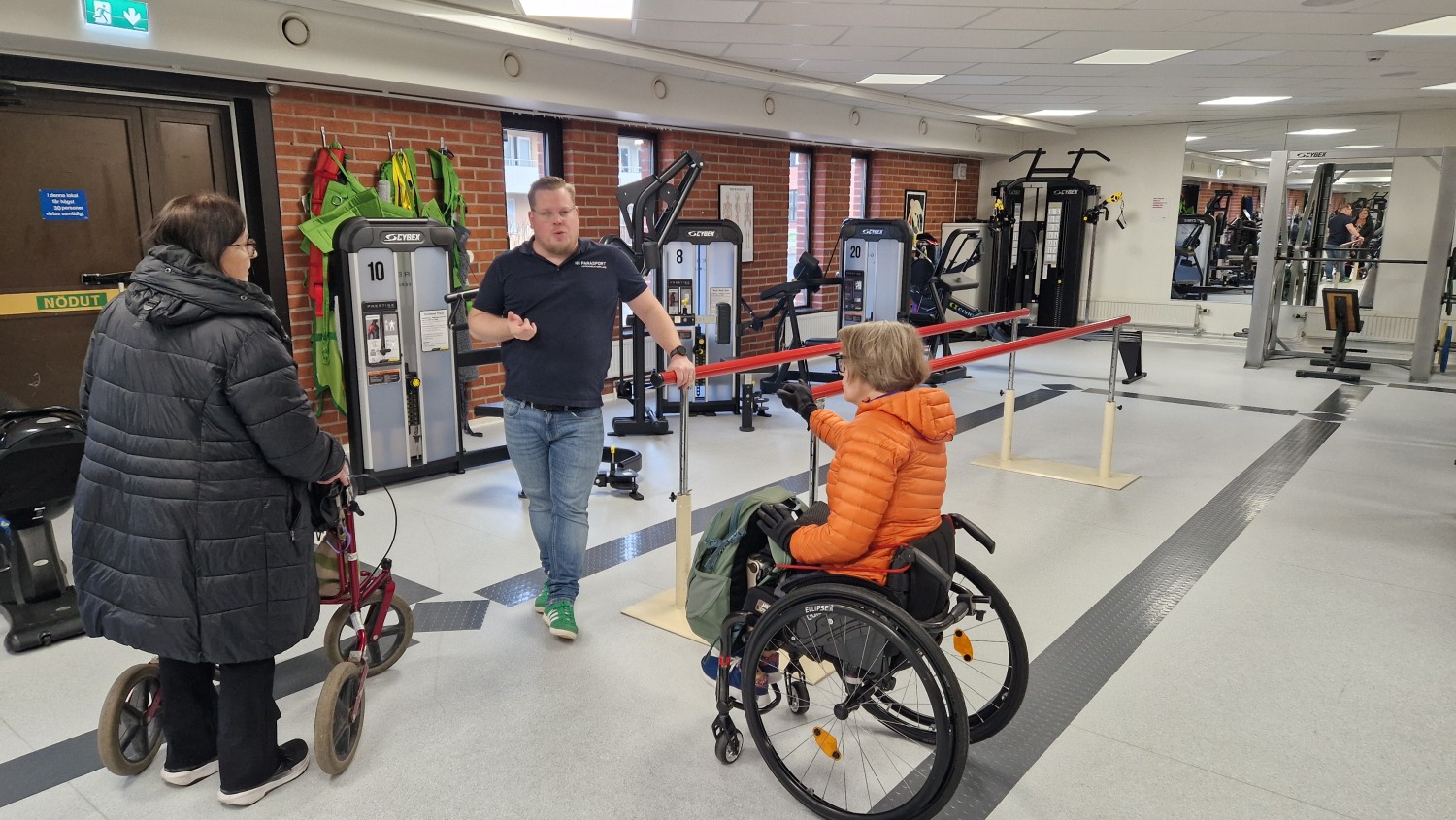 Barrierefreier Trainingsraum