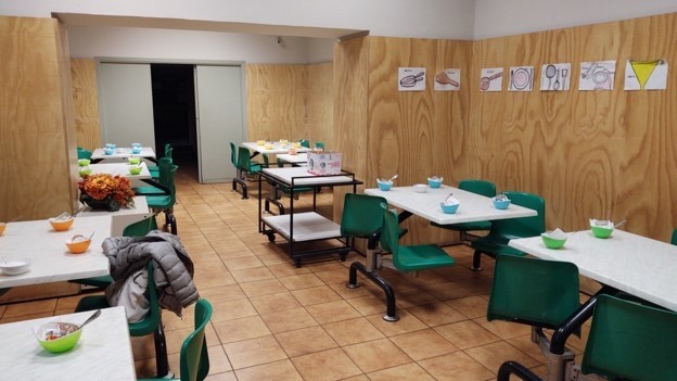 Essensraum im Zentrum