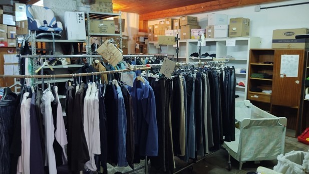 Kleiderfundus im Zentrum