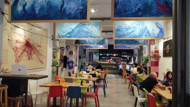 Innenansicht des Restaurants