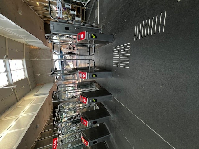 ÖPNV Ein- und Auscheckbereich Metro