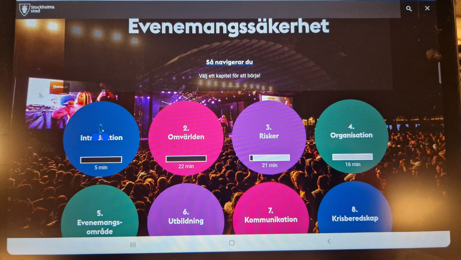 Schulung Veranstaltungssicherheit