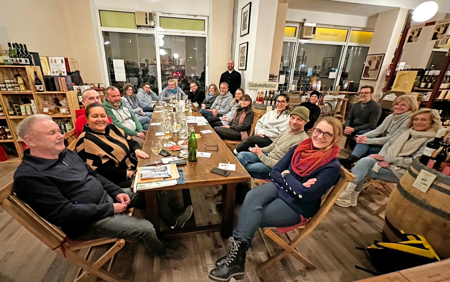 erstes Projektnetzwerktreffen am Rüdesheimer Platz