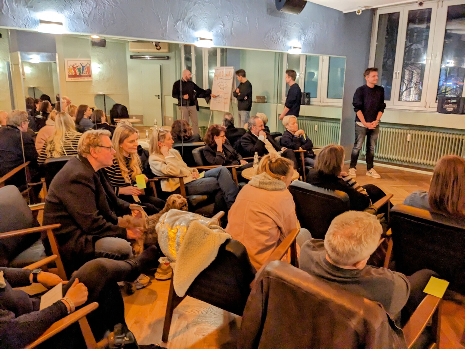 Patrick und Teilnehmende