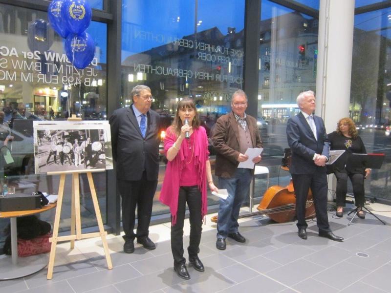Eröffnungsveranstaltung bei BMW, Fotoausstellung, Jeannette Saleh Zaki