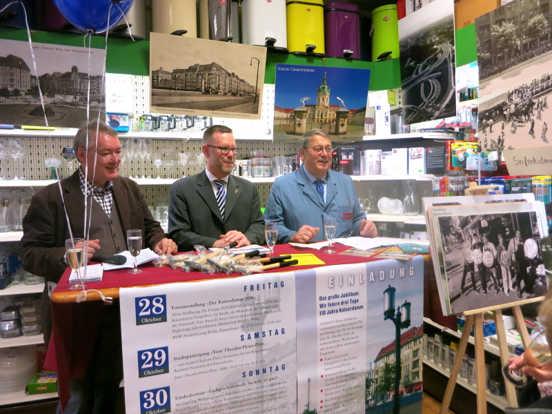 Pressegespräch 110 Jahre Kaiserdamm