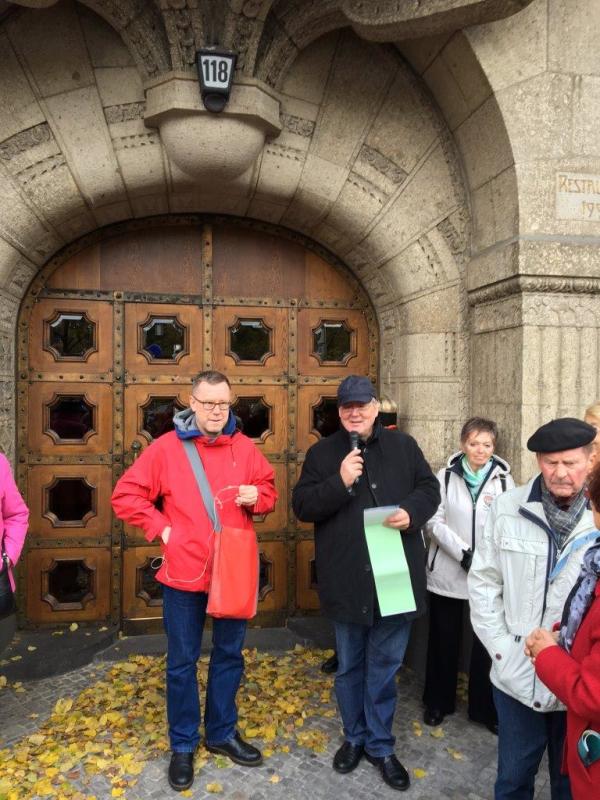 Stadtspaziergang mit Bezirksbürgermeister