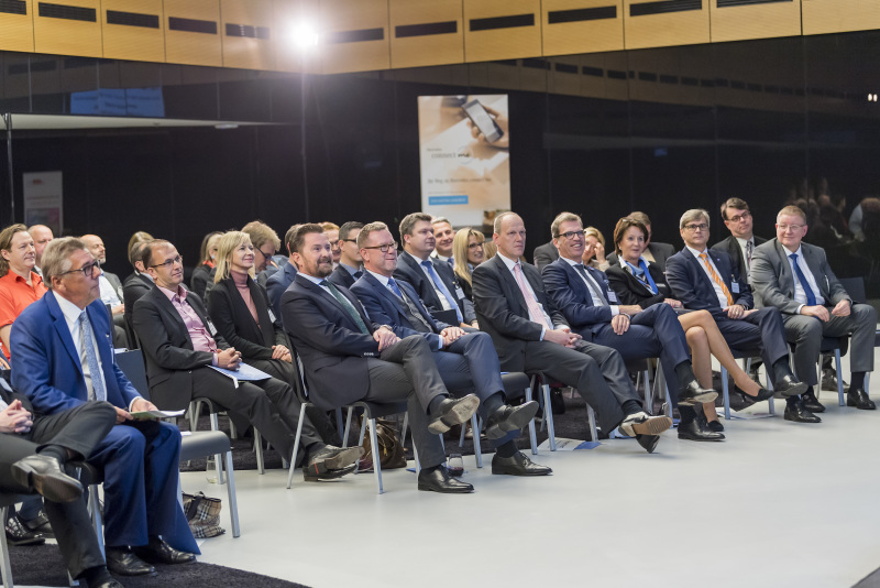 Das Auditorium ist gut besucht!