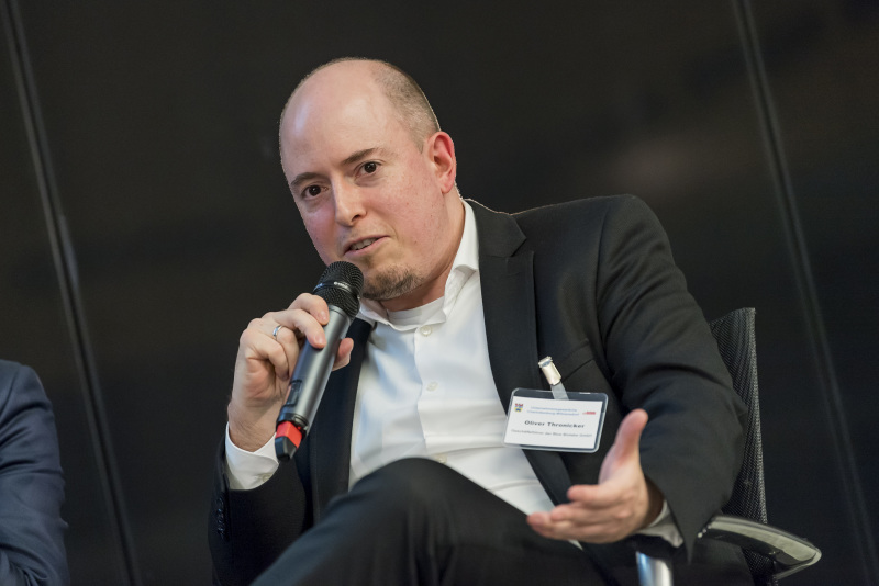 Oliver Thronicker, Geschäftsführer der Blue Biolabs GmbH ist ebenfalls mit dabei!