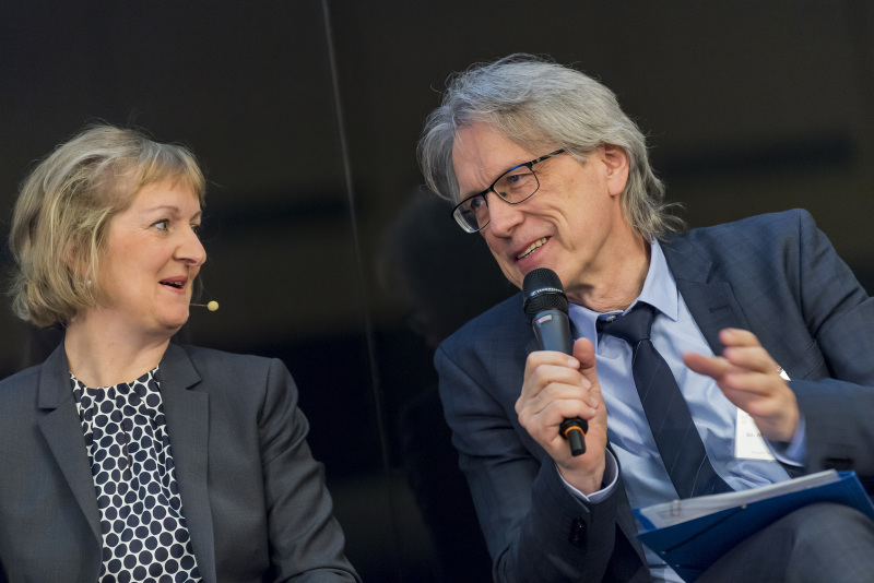 Sabine Dahl und Dr. Matthias Kollatz-Ahnen im Gespräch!